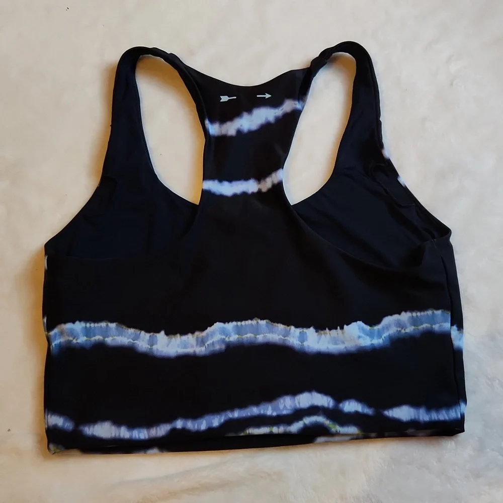 The Upside Navy Blue Activewear, Workout, yoga gym women's sports bra, Size 8